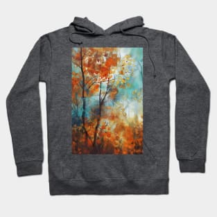 Rusty textured countryside autumn2 Hoodie